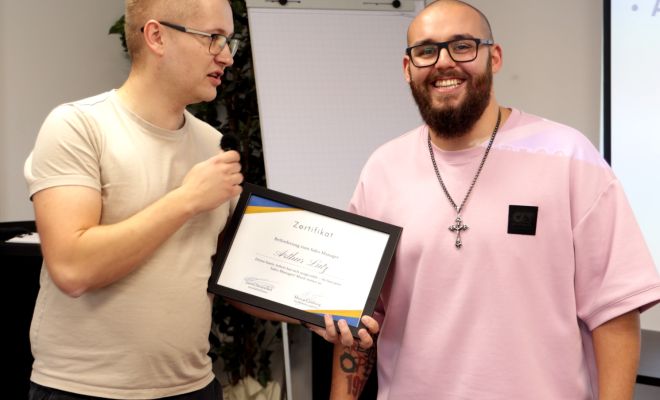 Nase + Hai Vertriebsagentur - Auszeichnung Zertifikat Urkunde